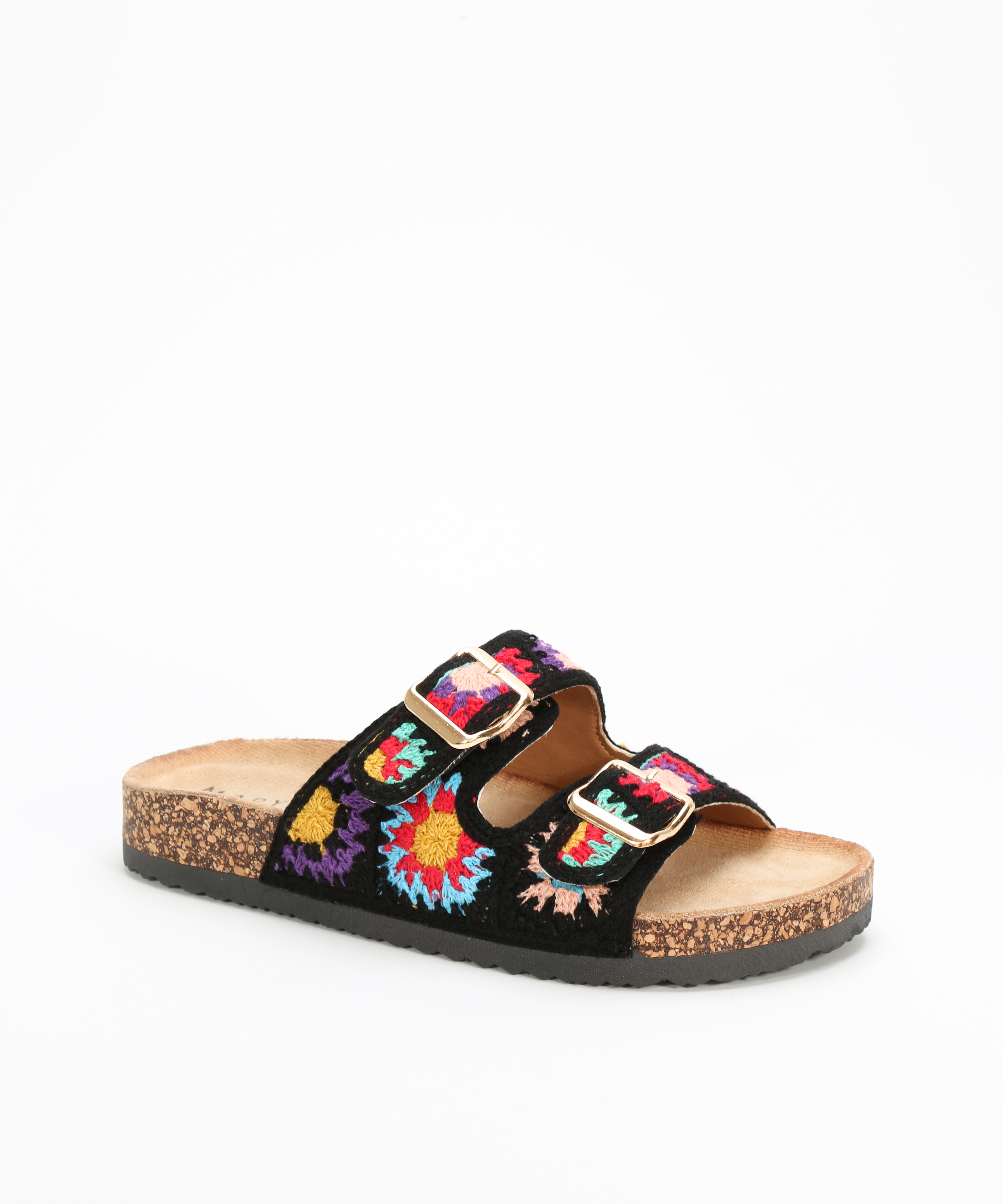 Sandalias planas crochet image number null